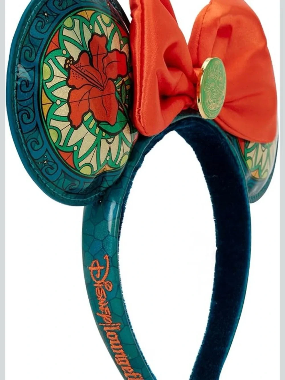 Loungefly Disney Princess Stained Glass Collection Moana Disney Ears Headband
